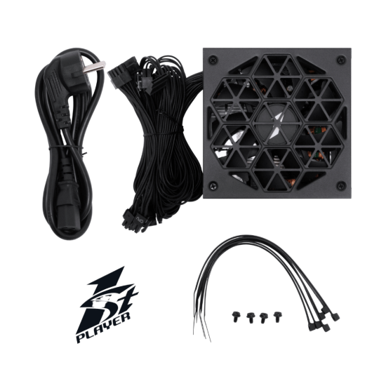 1STPLAYER ACK Bronze 650W 80 PLUS Bronze Power Supply