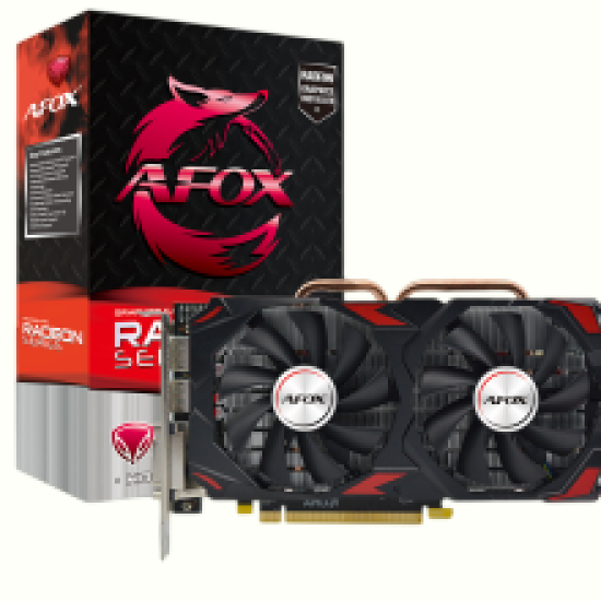 AFOX AMD Radeon RX580 GDDR5 8GB Dual Fan Graphics Card