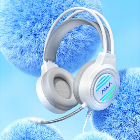 Aula S606 RGB Wired Black Gaming Headphone