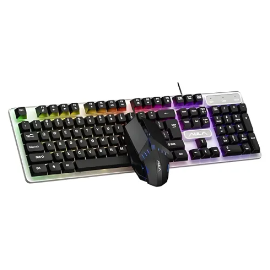 AULA Wind F3061 RGB Wired Keyboard & Mouse Combo