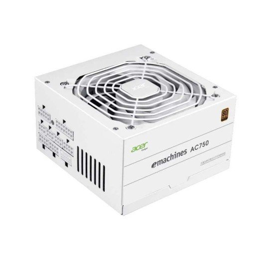 Acer AC-750 WHITE 750W 80 Plus Bronze Full Modular Power Supply