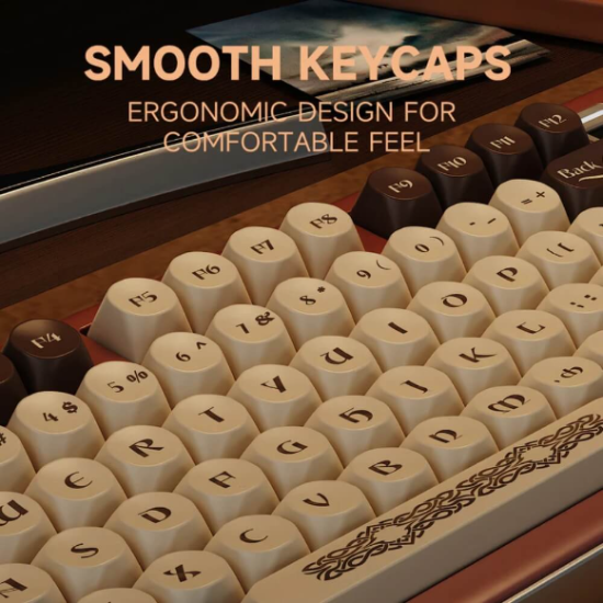 Ajazz AC100 MAX RGB Tri-Mode Aluminum Mechanical Keyboard