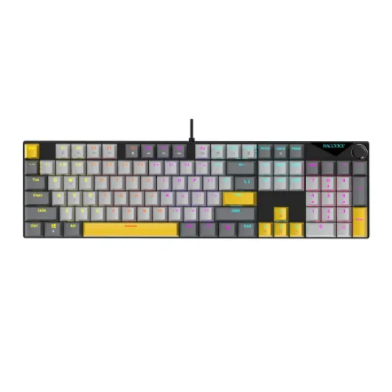 AJAZZ NK104 Wired RGB Hot-Swappable Mechanical Keyboard