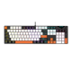 AJAZZ NK104 Wired RGB Hot-Swappable Mechanical Keyboard