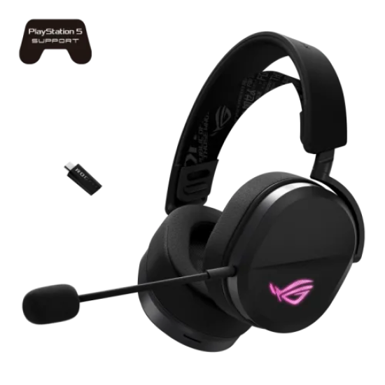 ASUS A501 ROG Pelta Tri-Mode Black RGB Gaming Headset 