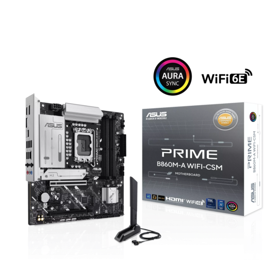 Asus PRIME B860M-A WIFI-CSM LGA1851 mATX Motherboard