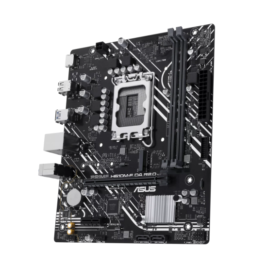 ASUS PRIME H610M-F D4 R2.0 DDR4 LGA 1700 Micro ATX Motherboard