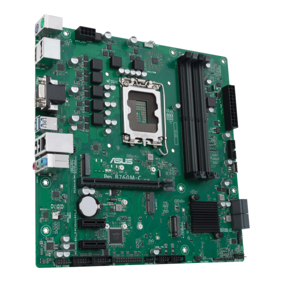 ASUS PRO B760M-C-CSM LGA 1700 mATX Motherboard