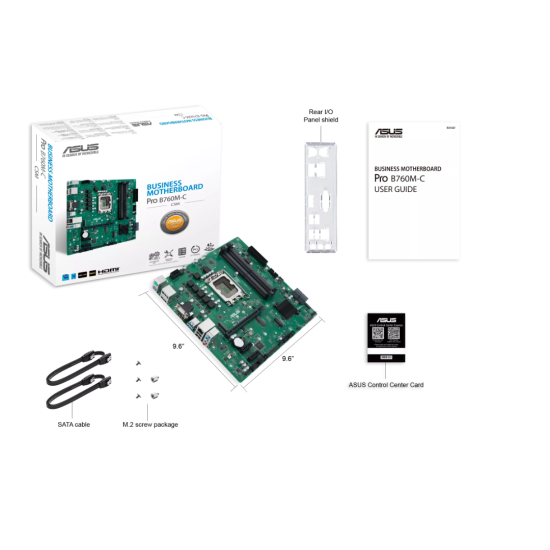 ASUS PRO B760M-C-CSM LGA 1700 mATX Motherboard