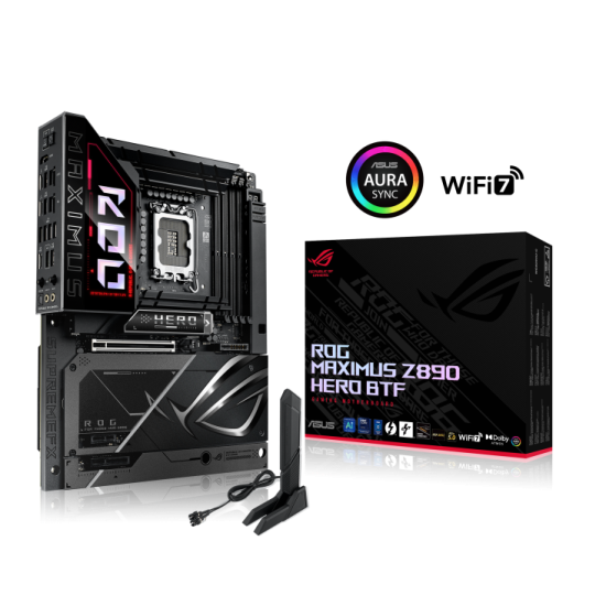 ASUS ROG MAXIMUS Z890 HERO BTF ATX Motherboard