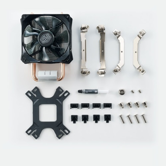 Cooler Master Hyper H410R RGB LED PWM 92mm CPU Cooler Fan