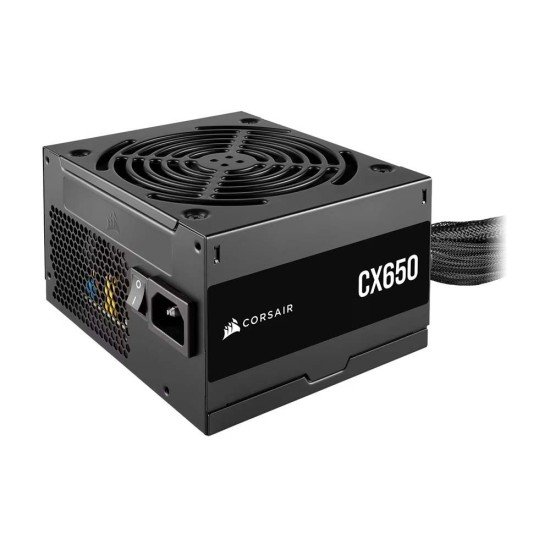 CORSAIR CX650 650W 80 PLUS BRONZE CERTIFIED NON-MODULAR ATX POWER SUPPLY