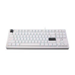 DAREU EK87 V2 WIRED RAINBOW RGB RED SWITCH MECHANICAL GAMING KEY BOARD WHITE