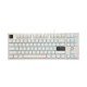 DAREU EK87 V2 WIRED RAINBOW RGB RED SWITCH MECHANICAL GAMING KEY BOARD WHITE