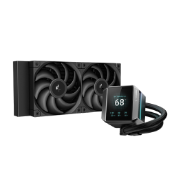 DeepCool MYSTIQUE 240 240mm Liquid CPU Cooler with LCD Screen