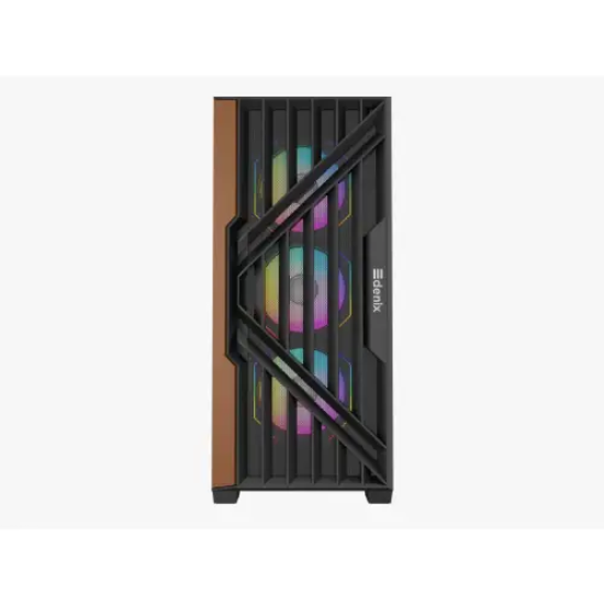 EDINIX X-FORCE Mid-Tower ATX Gaming Desktop Casing