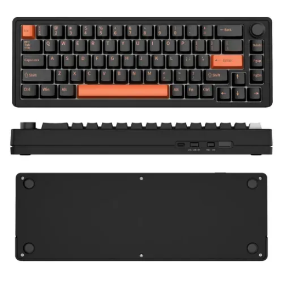 Furycube E68 Pro Rgb Hot Swappable Tri-Mode Wireless Mechanical Keyboard