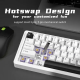 Furycube E68 Pro Rgb Hot Swappable Tri-Mode Wireless Mechanical Keyboard