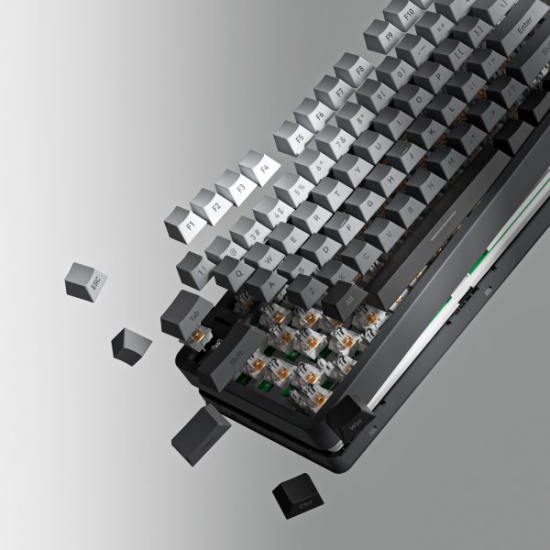 Furycube G87 Pro Rgb Hot-swappable Mechanical Keyboard