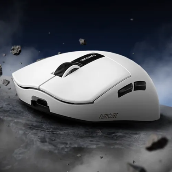 FURYCUBE G9 Ultra Lightweight TriMode Wireless Gaming Mouse with Display