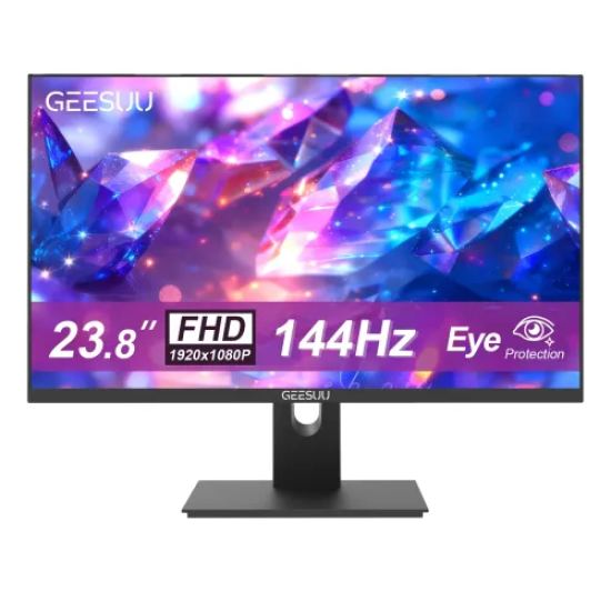 GEESUU BlazeWheel M238GF 23.8 Inch 144Hz FHD VA Gaming Monitor