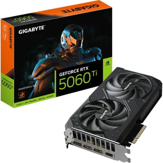 GIGABYTE GeForce RTX 5060 Ti GAMING OC GDDR7 8GB Graphics Card