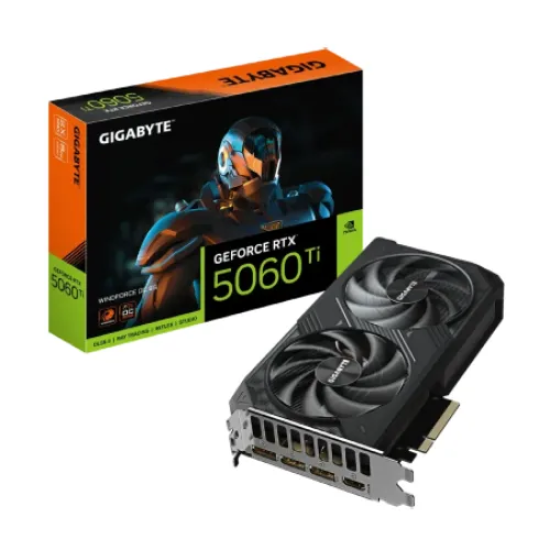 GIGABYTE GeForce RTX 5060 Ti WINDFORCE OC GDDR7 8G Graphics Card
