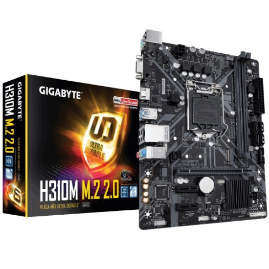 Gigabyte H310M M.2 8th/9th Gen supported M-ATX Motherboard