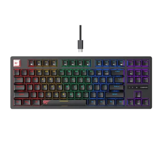 Havit KB892L RGB Backlit Wired Gaming Mechanical Keyboard