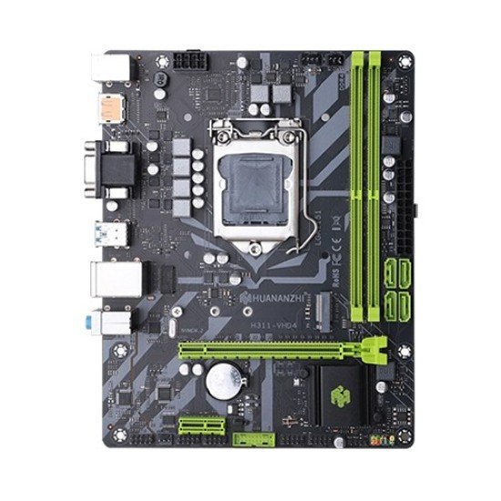 HUANANZHI H311-VHD4 INTEL 6TH/7TH/8TH/9TH GEN M-ATX MOTHERBOARD