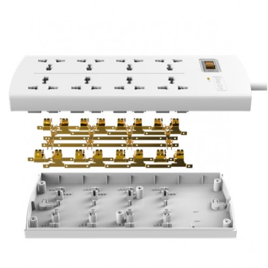 Huntkey SZM804 PowerGuard 8X Port Surge Protection Power Strip