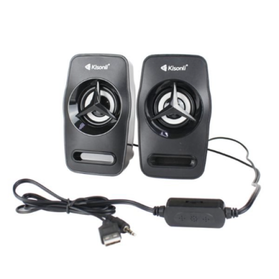 KISONLI L-3030 MULTIMEDIA USB MINI LED SPEAKER