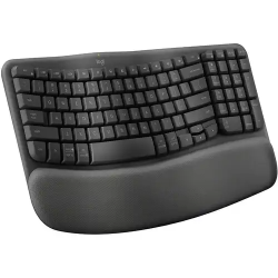 Logitech Wave Keys Wireless Ergonomic Keyboard – Graphite