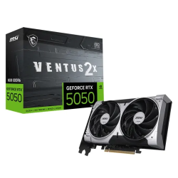 MSI GeForce RTX 5050 8G VENTUS 2X OC 8GB 128-bit GDDR6 Graphics Card