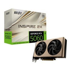 MSI GeForce RTX 5060 8G INSPIRE 2X OC 8GB GDDR7 Graphics Card