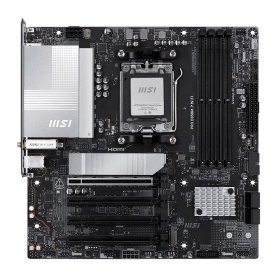 MSI PRO B850M-P WIFI AM5 mATX Motherboard
