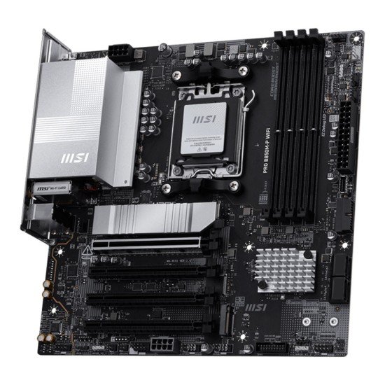 MSI PRO B850M-P WIFI AM5 mATX Motherboard