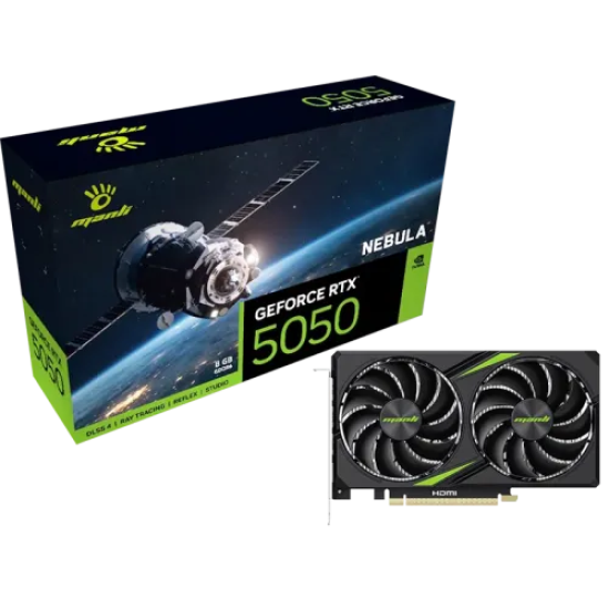 Manli Nebula GeForce RTX 5050 GDDR6 8GB Graphics Card