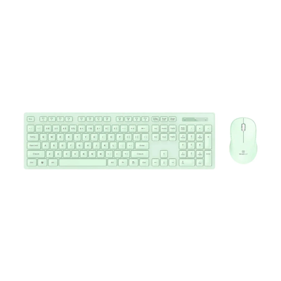 Micropack KM-237W Wireless Keyboard & Mouse Combo | GREEN