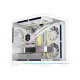 PC Power Darkion Infinity Mid Tower Micro ATX White Gaming Casing