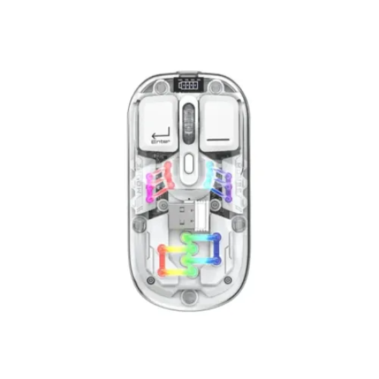 Pc Power OBSIDIAN PGM-P7 Bluetooth Mouse | White
