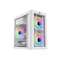 PC Power Spider Web Crystal Mini 3 FANS Gaming Case With 230W PSU
