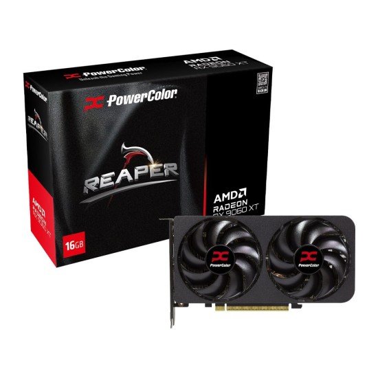 PowerColor Reaper AMD Radeon RX 9060 XT 16GB GDDR6 Graphics Card