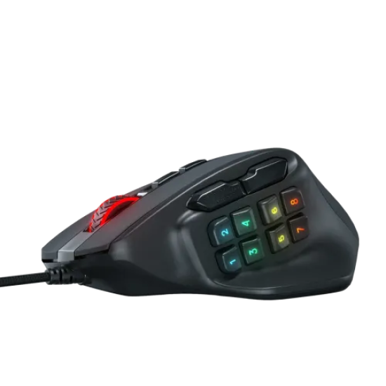 Redragon M811 Aatrox Wired MMO Gaming Mouse
