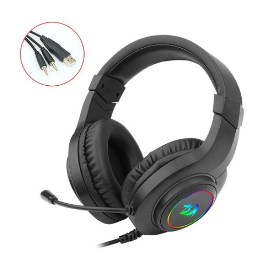 Redragon H260 Hylas RGB Wired Gaming Headset