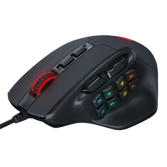 Redragon M811 Aatrox Wired MMO Gaming Mouse
