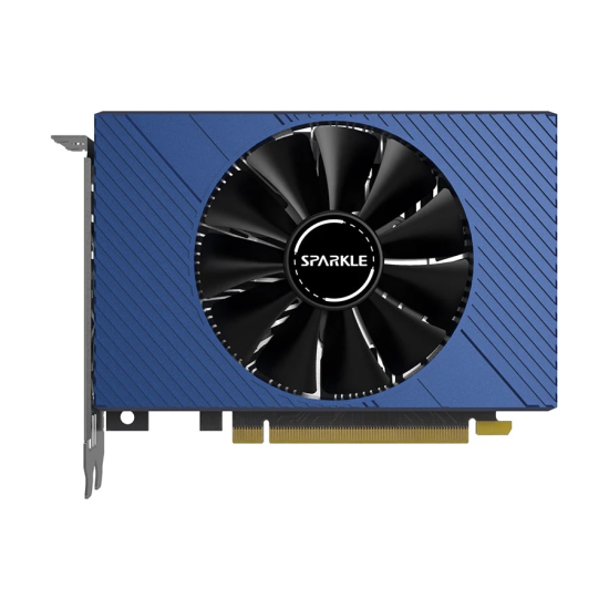 SPARKLE Intel Arc A380 ELF 6GB GDDR6 Black & Blue Graphics Card