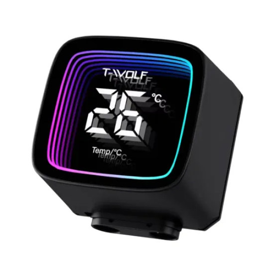 T-Wolf Frost X240 240mm Liquid CPU Cooler with Digital Display