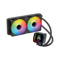 T-Wolf Frost X240 240mm Liquid CPU Cooler with Digital Display