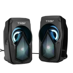 T-WOLF S11 Rgb Dual LED Mini Speaker